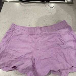 Lilly Pulitzer Lavender High Waist Shorts